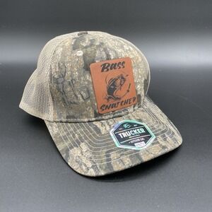 Bass Snatcher Camo SnapBack Camouflage Hat Trucker Cap